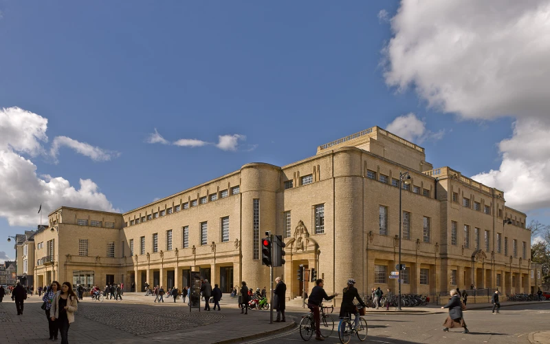 Exterior of the Weston Library