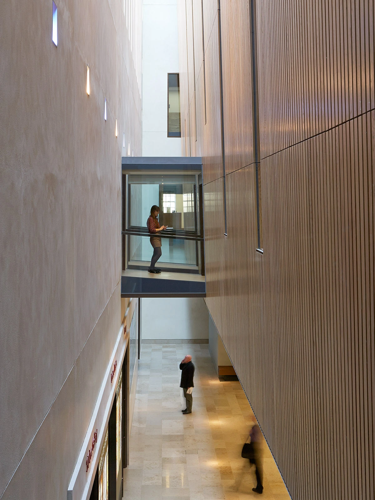 Interior of the Weston Library