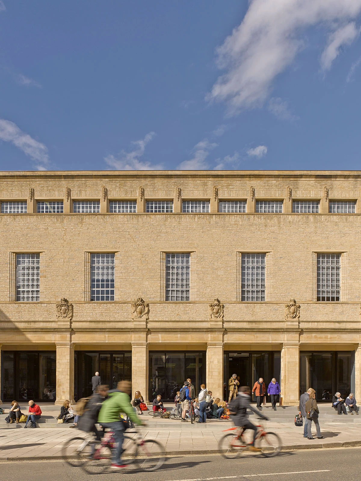Exterior of the Weston Library