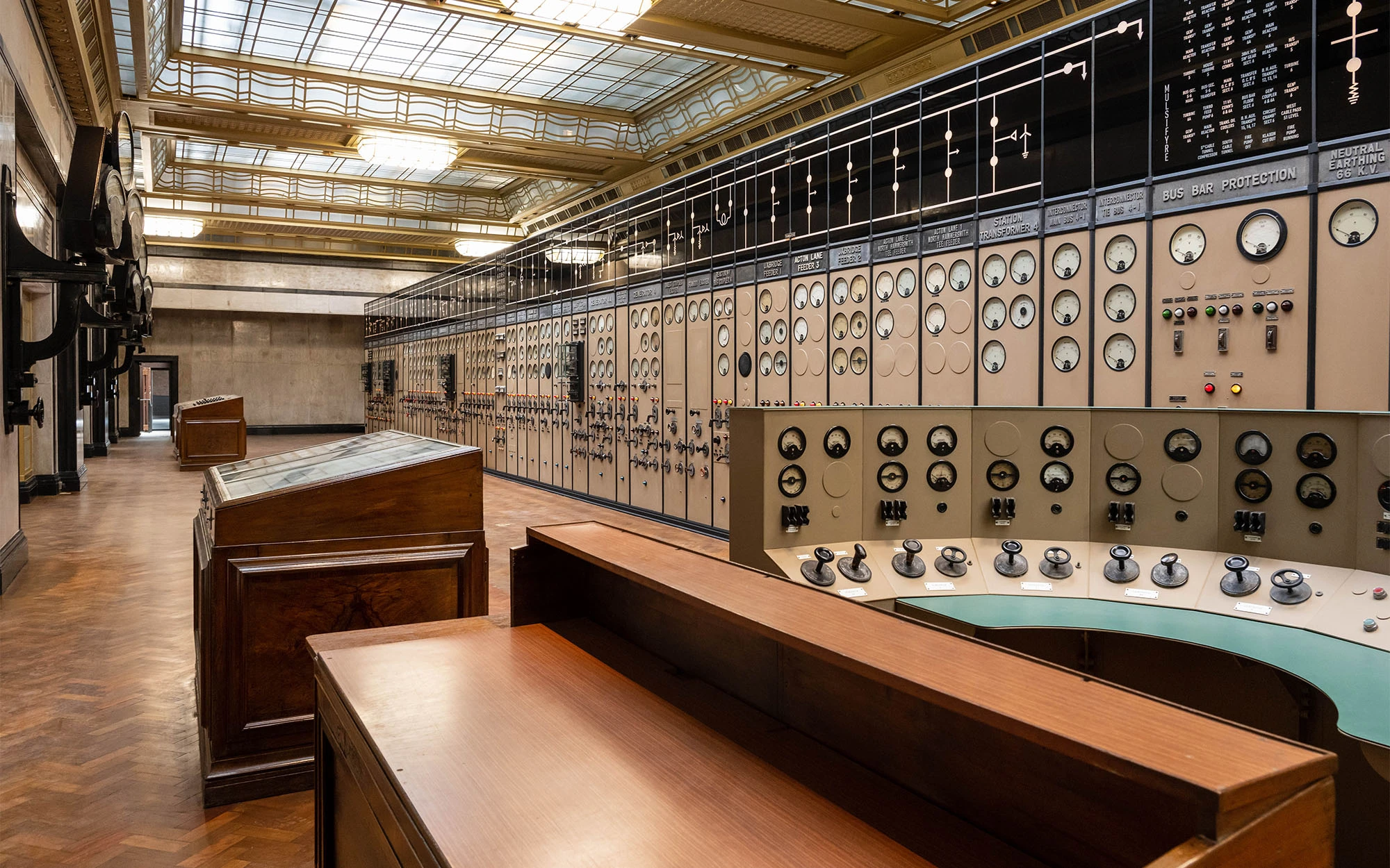 Control Room A at Battersea Power Station