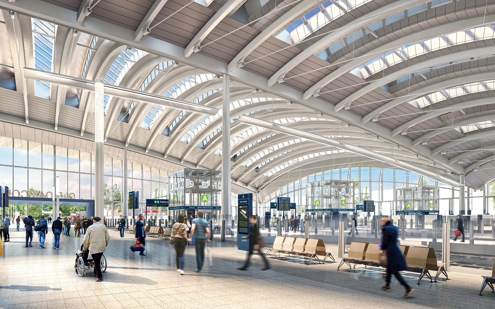 Interior View at HS2 Old Oak Common