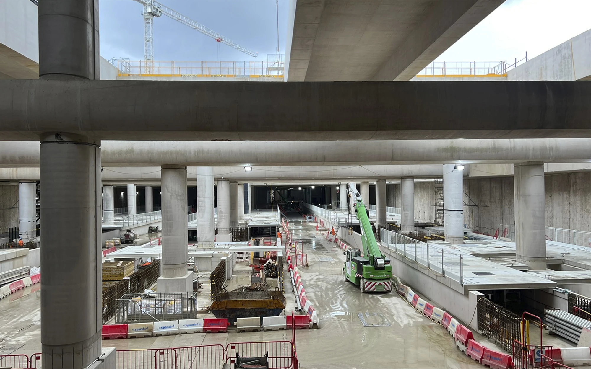 Construction at Old Oak Common - Photography by Alex Kyriakides